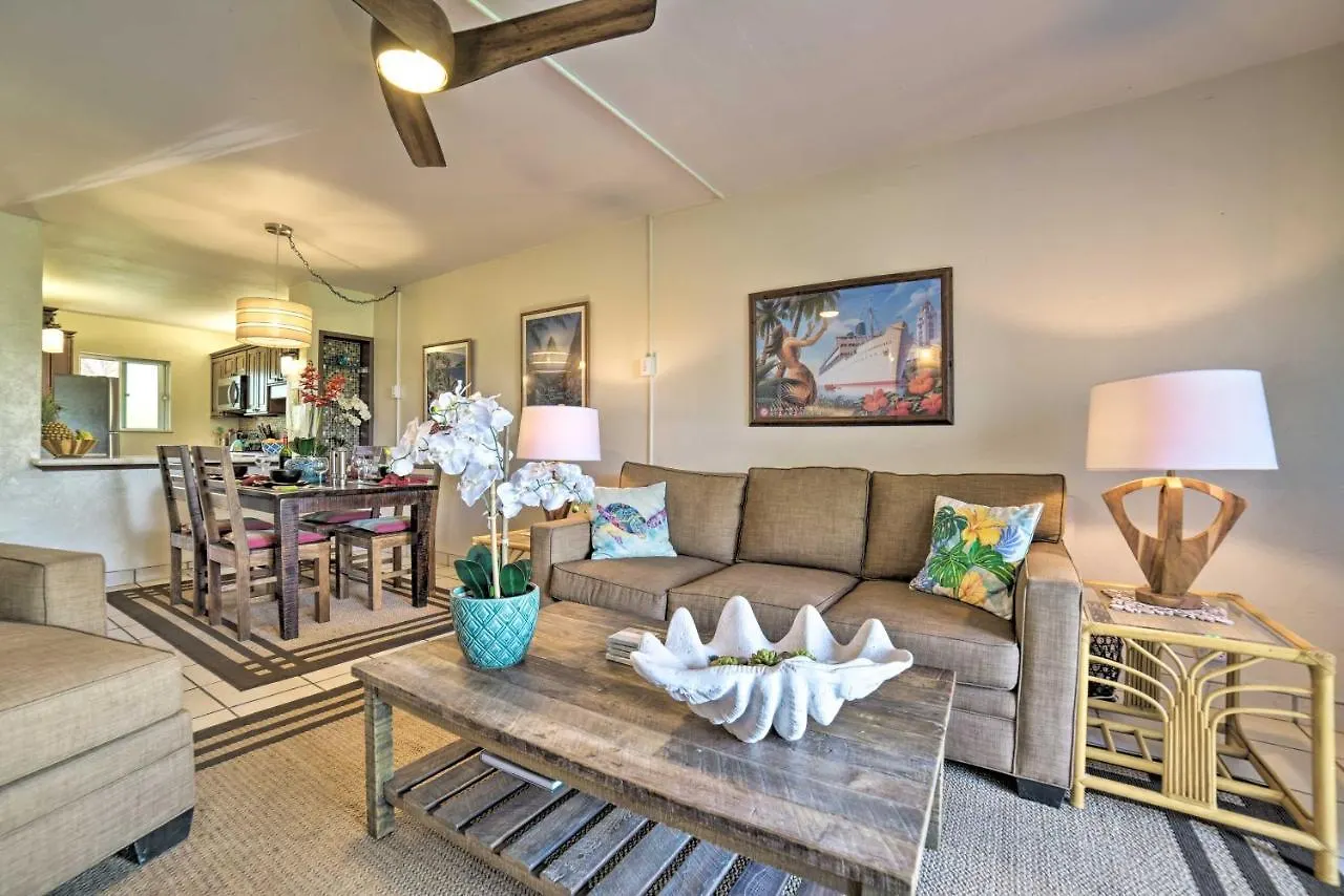 Ocean-View Kihei Condo With Lanai Steps To Beach! 0*,