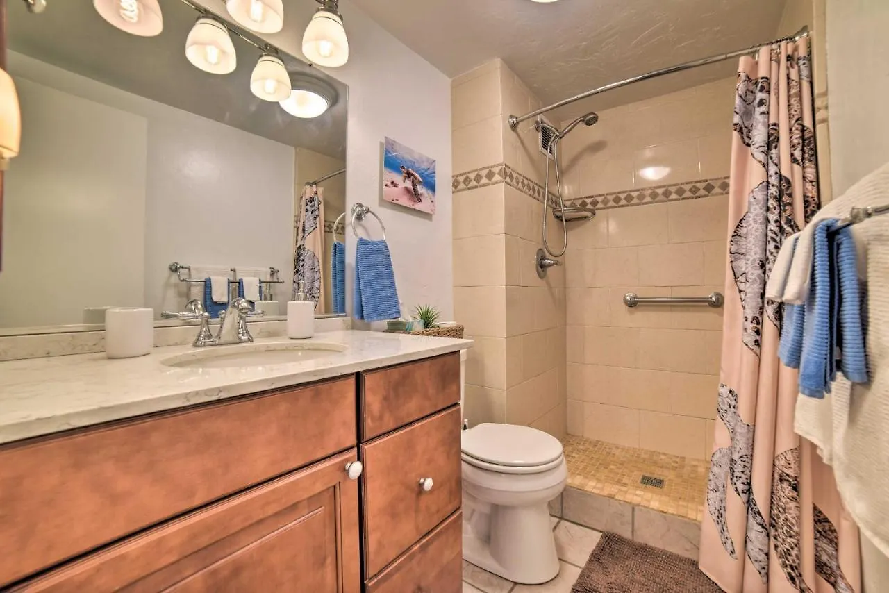 Apartment Ocean-View Kihei Condo With Lanai Steps To Beach! United States