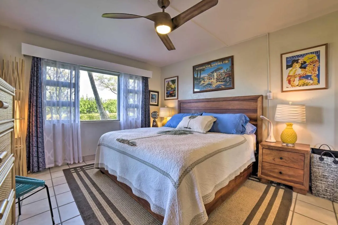 Apartment Ocean-View Kihei Condo With Lanai Steps To Beach! United States